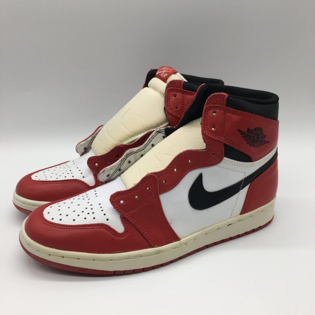 94年　エアジョーダン1 　Air Jordan 美品 美品！エアジョーダン1 94年製1994 NIKE AIR JORDAN 1 ORIGINAL OG US9