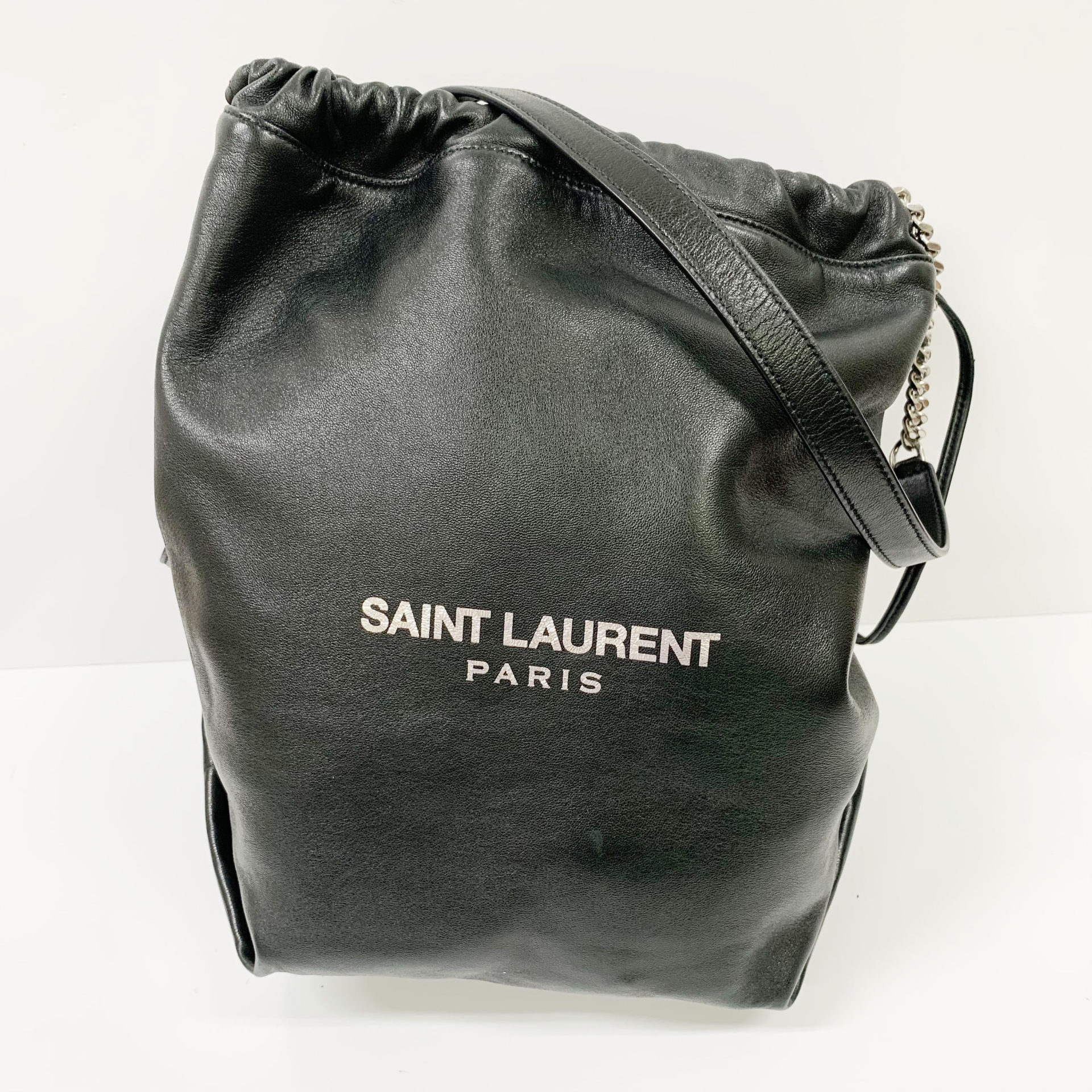 SAINT LAURENT サンローラン Teddy Bucket バッグ-