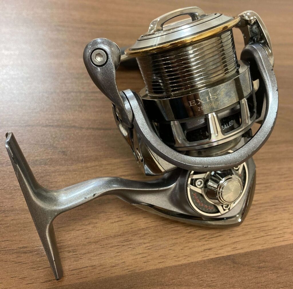 リールDAIWA/12EXIST使用感たっぷりでも買取できる？ | 北九州（小倉  