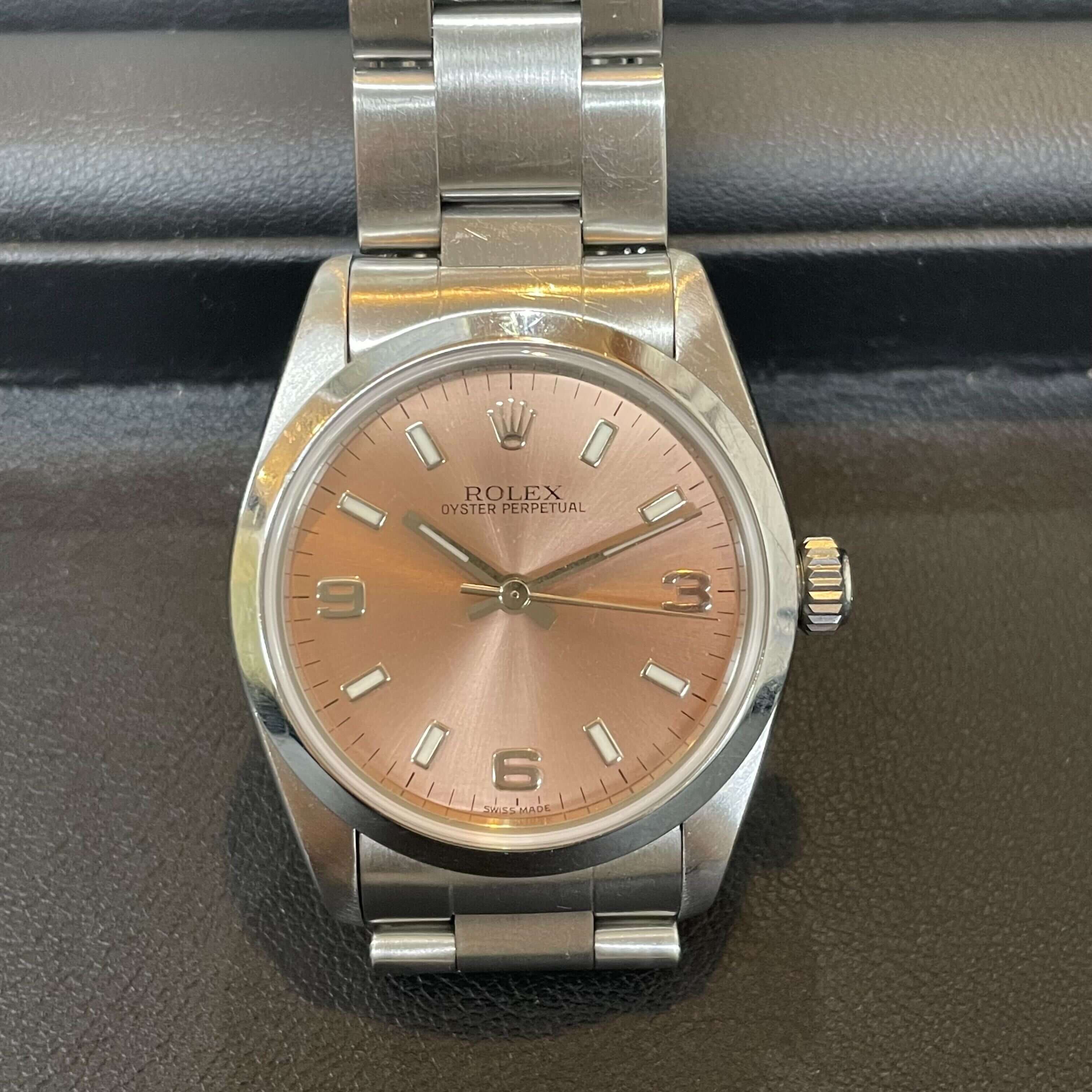 ROLEX オイスターパーペチュアル 77080を高額査定！